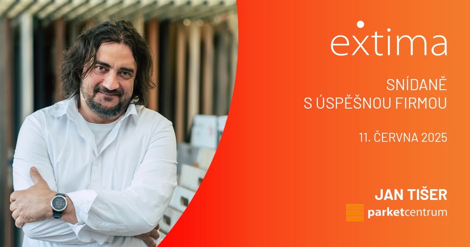 Extima CZ | Snídaně s úspěšnou firmou | Parketcentrum, Jan Tišer