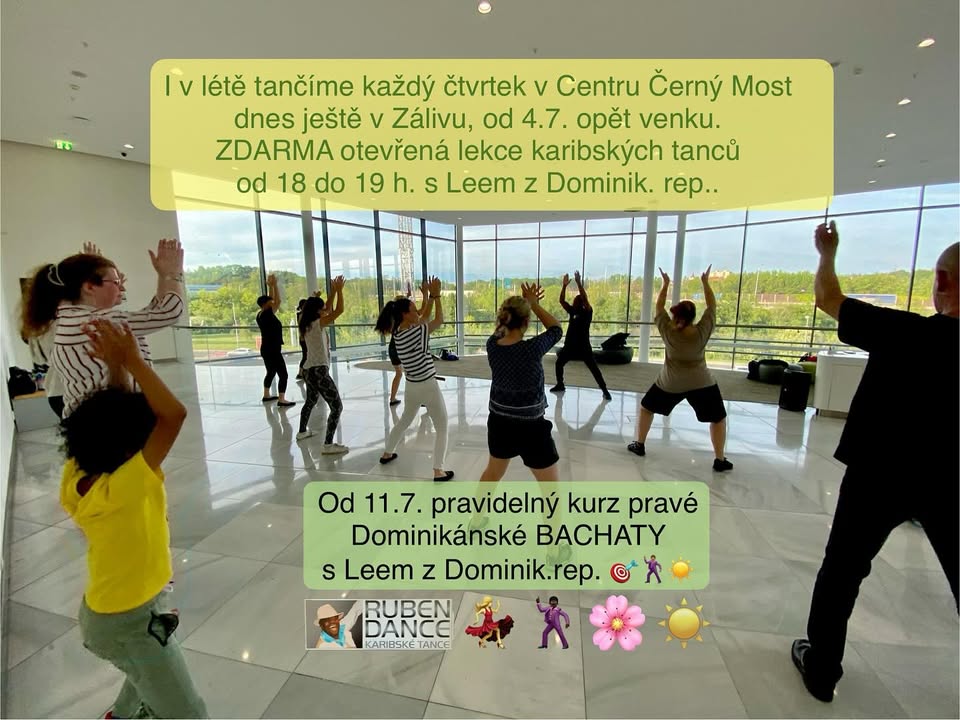 Karibské tance v Centru Černý Most