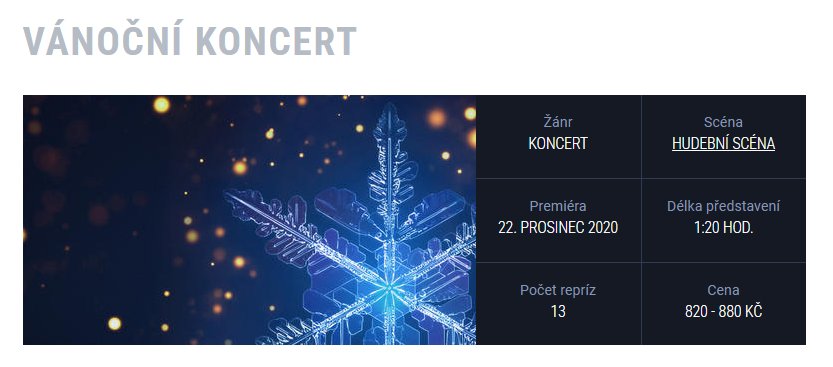 Vánoční koncert MdB