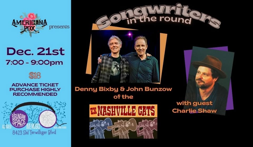 Cancelled--Ex Nashville Cats/Charlie Shaw