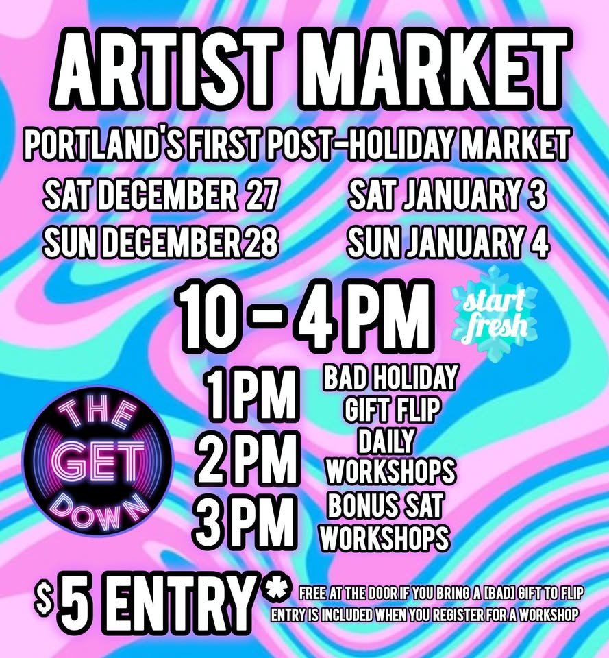 Post-Holiday Artist Market [Weekend 1, Day 1]