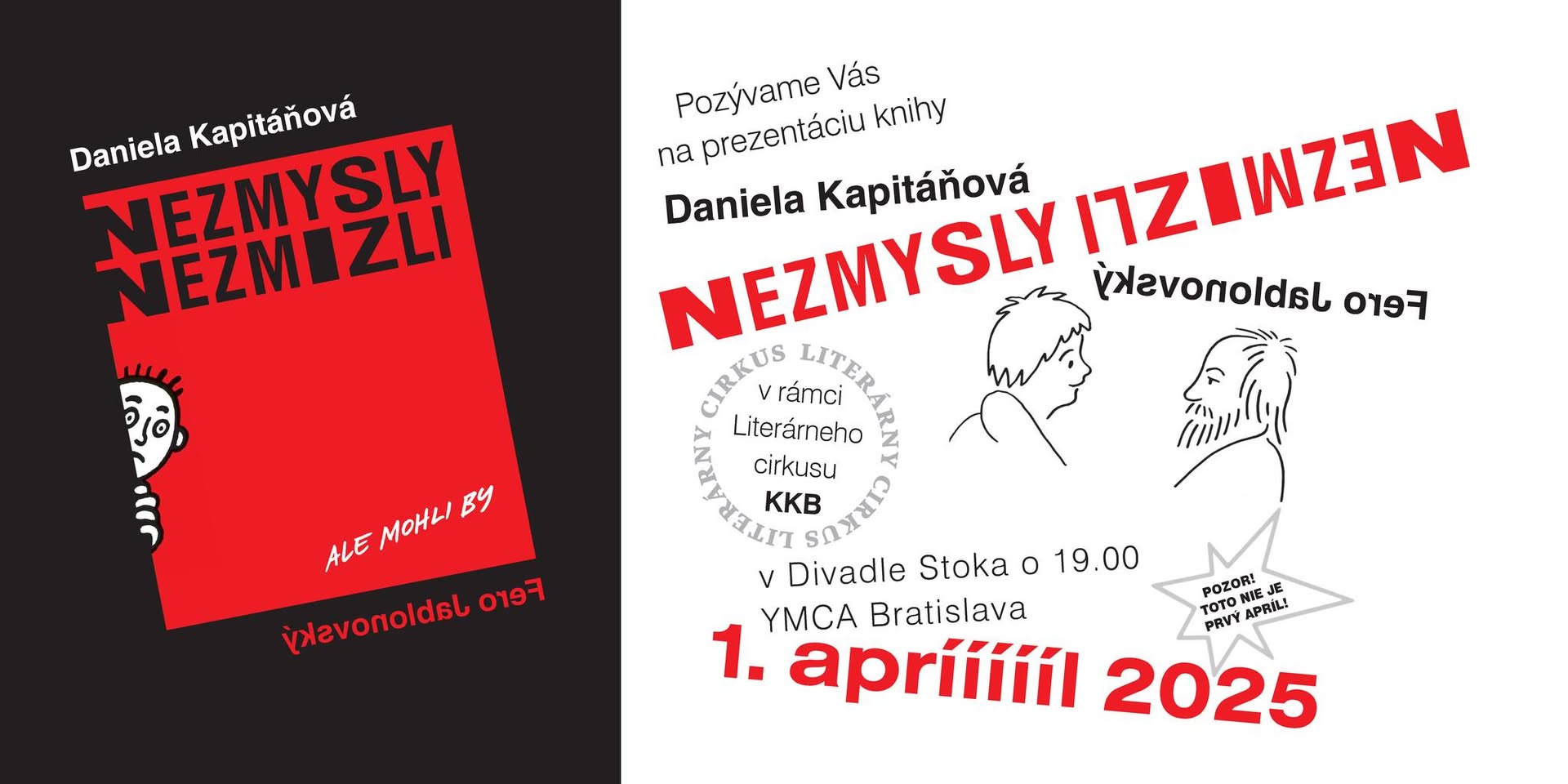 Nezmysly nezmizli — Literárny cirkus 1. apríla