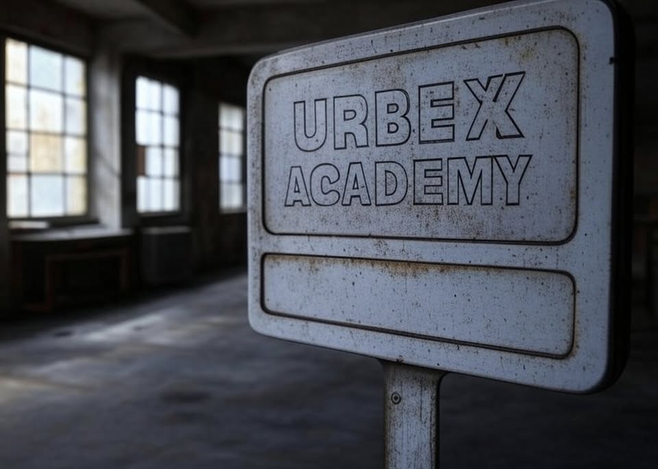 Experimentální kurz URBEX ACADEMY ⚠️
