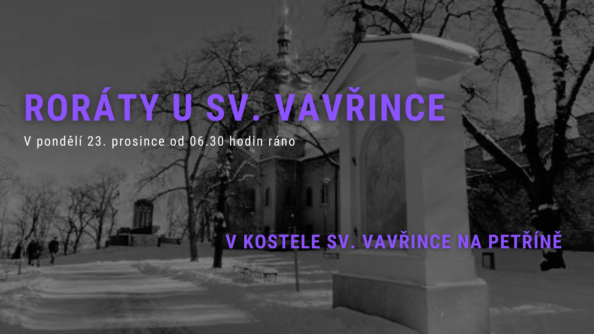 Roráty u sv. Vavřince