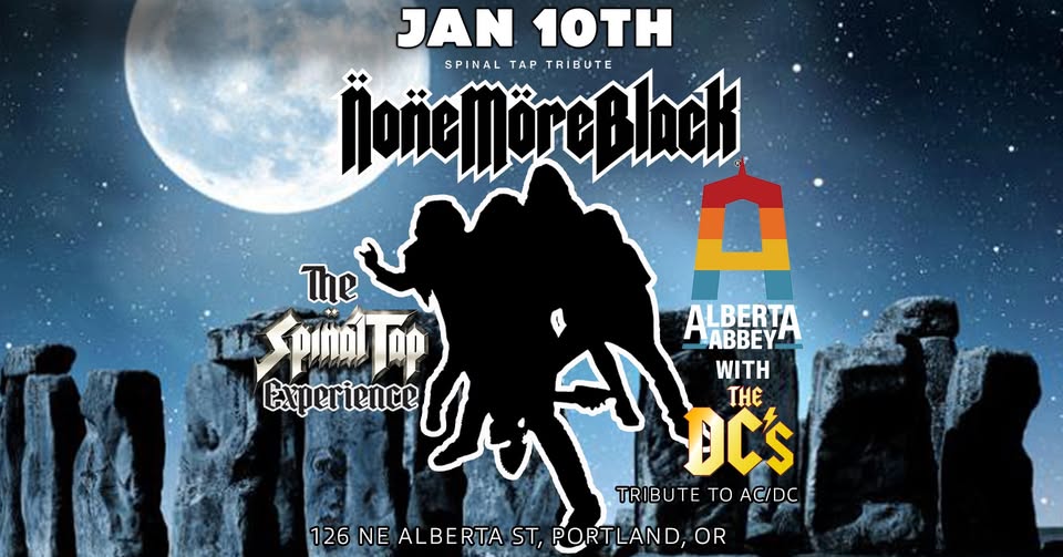 None More Black - Spinal Tap tribute