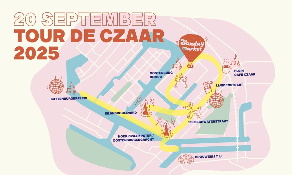 Sunday Market op Tour de Czaar