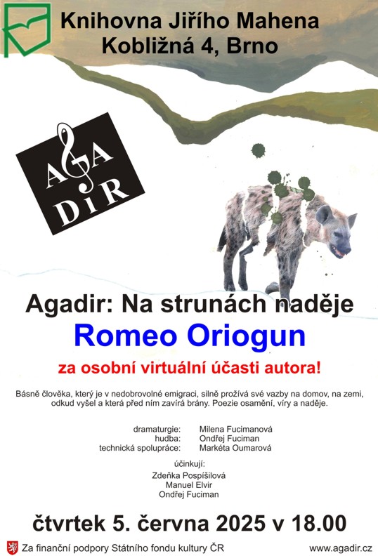 Agadir: Na strunách naděje, Romeo Oriogun
