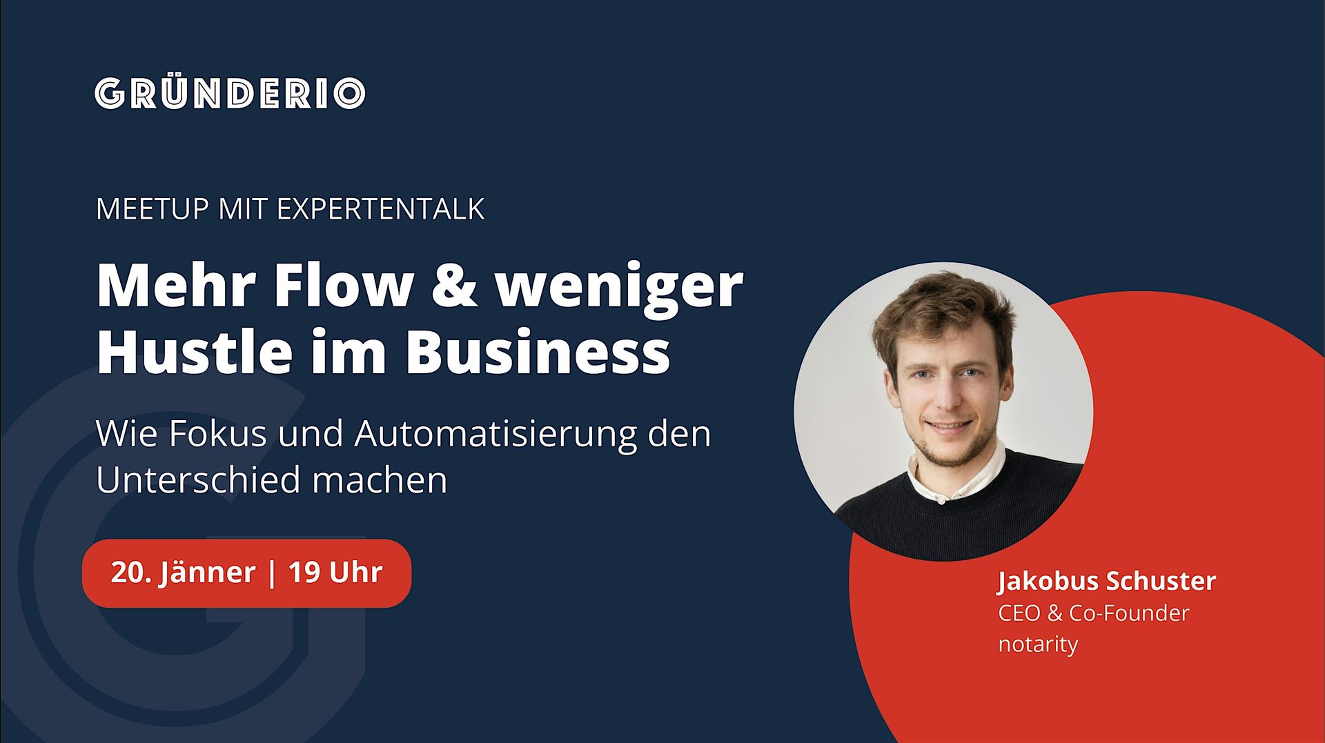 Build & Connect mit Expertentalk "Mehr Flow, weniger Hustle im Business"