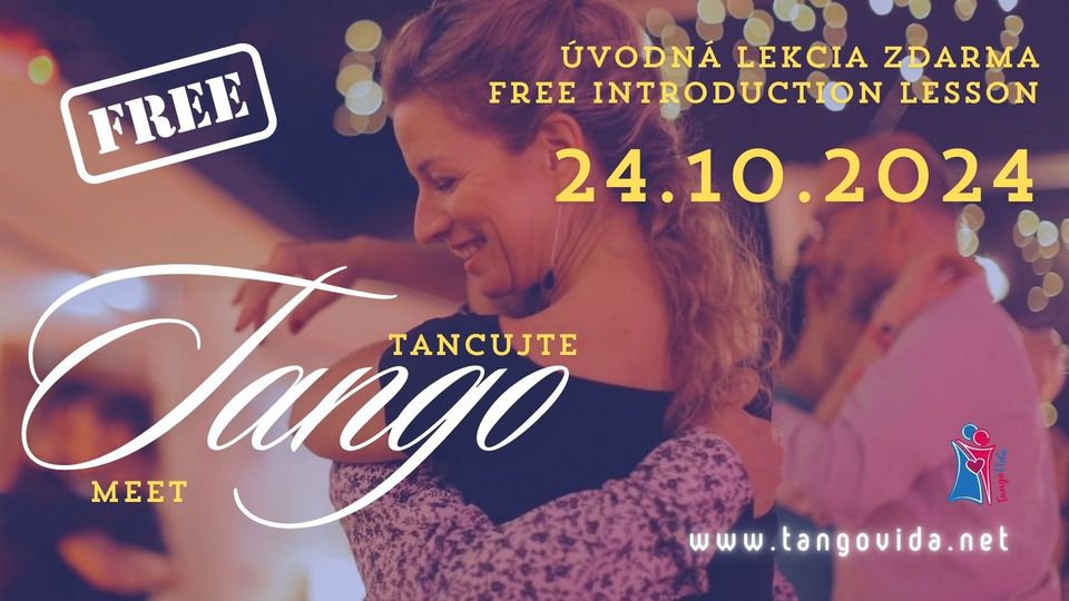 TANGO Úvodná lekcia zdarma / Free intro lesson