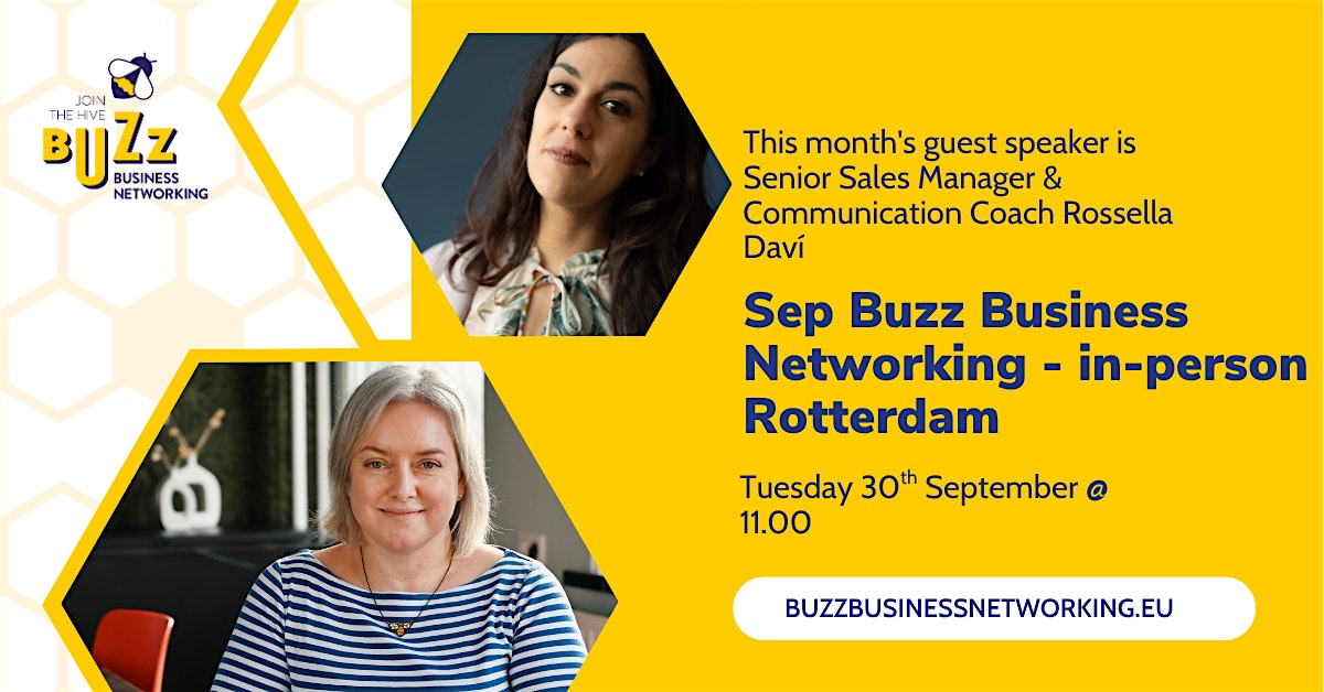 Sep 2025 Buzz Business Networking Meet Up – Rotterdam