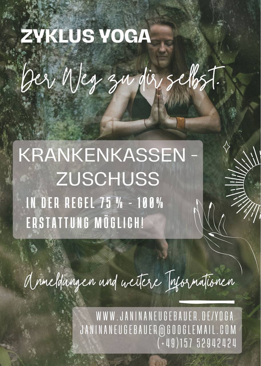 🌿 Zyklus Yoga – Der Weg zu dir selbst 🌿