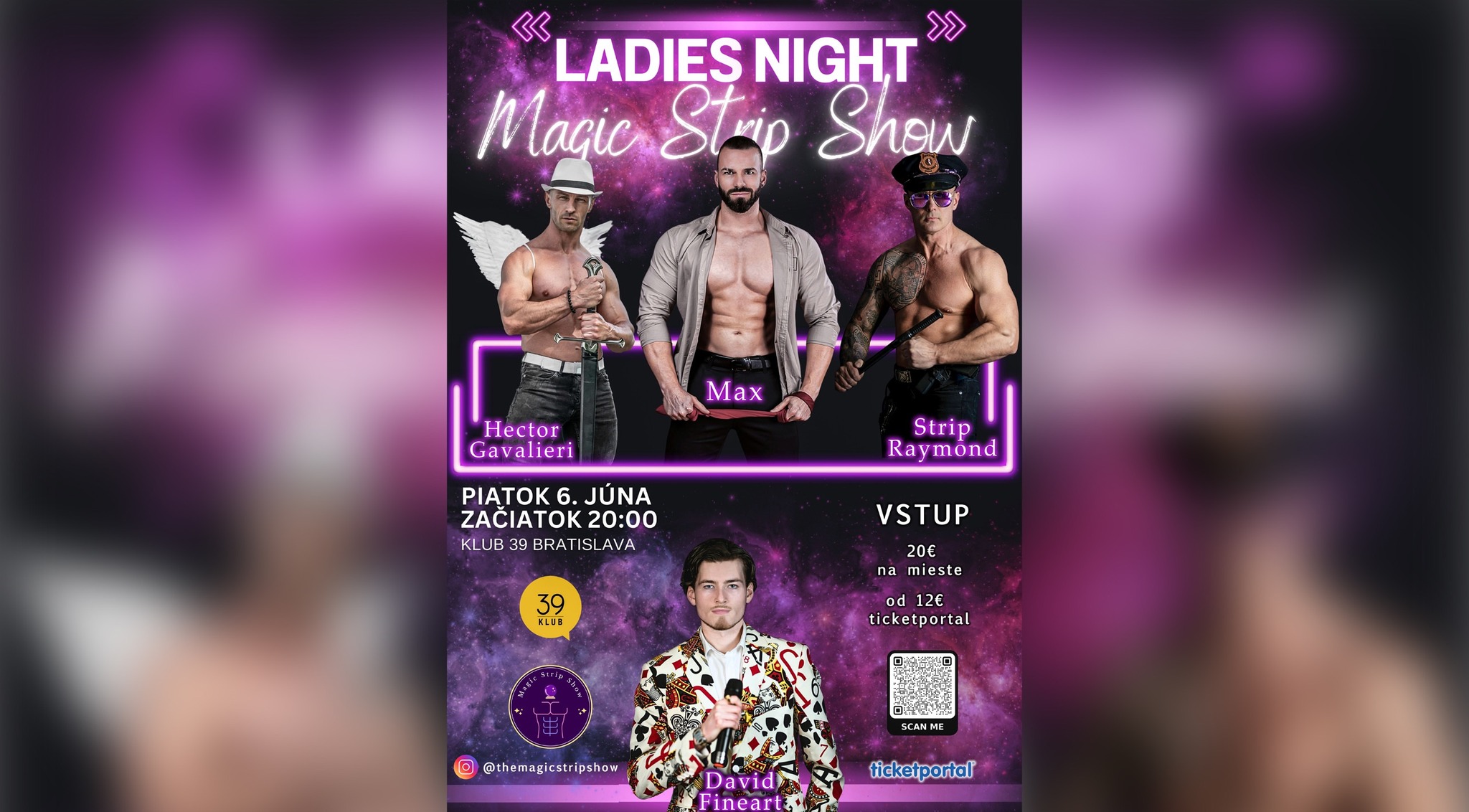 LADIES NIGHT Magic Strip Show