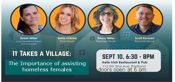 City Club - The Importance of Assisting Homeless Females