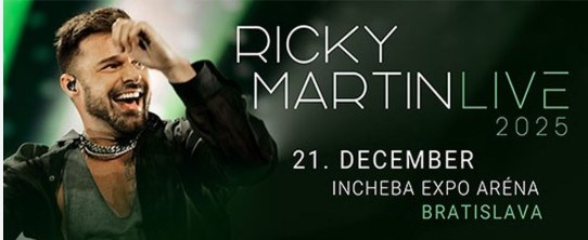 Pripravujeme koncert RICKY MARTIN