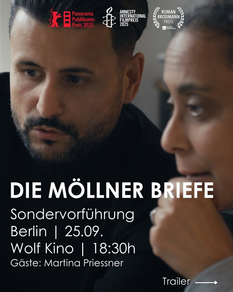 SPECIAL SCREENING: Dokumentarfilm "DIE MÖLLNER BRIEFE" mit Regiegespräch