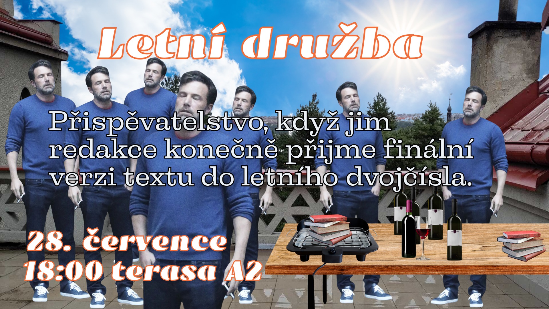 Letní družba na terase A2