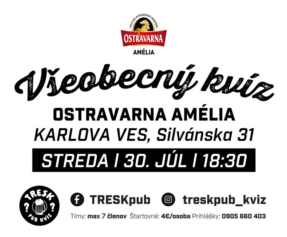 BA (Karlova Ves) - Ostravarna Amélia kvíz