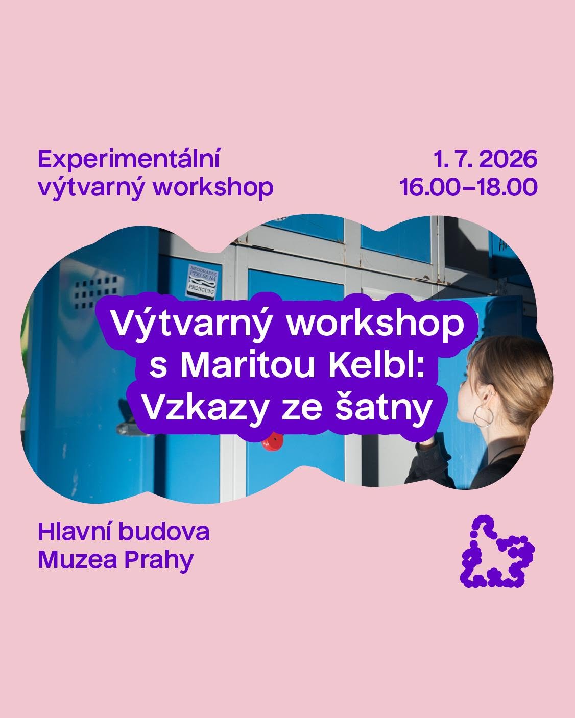 Výtvarný workshop s Maritou Kelbl: Vzkazy ze šatny