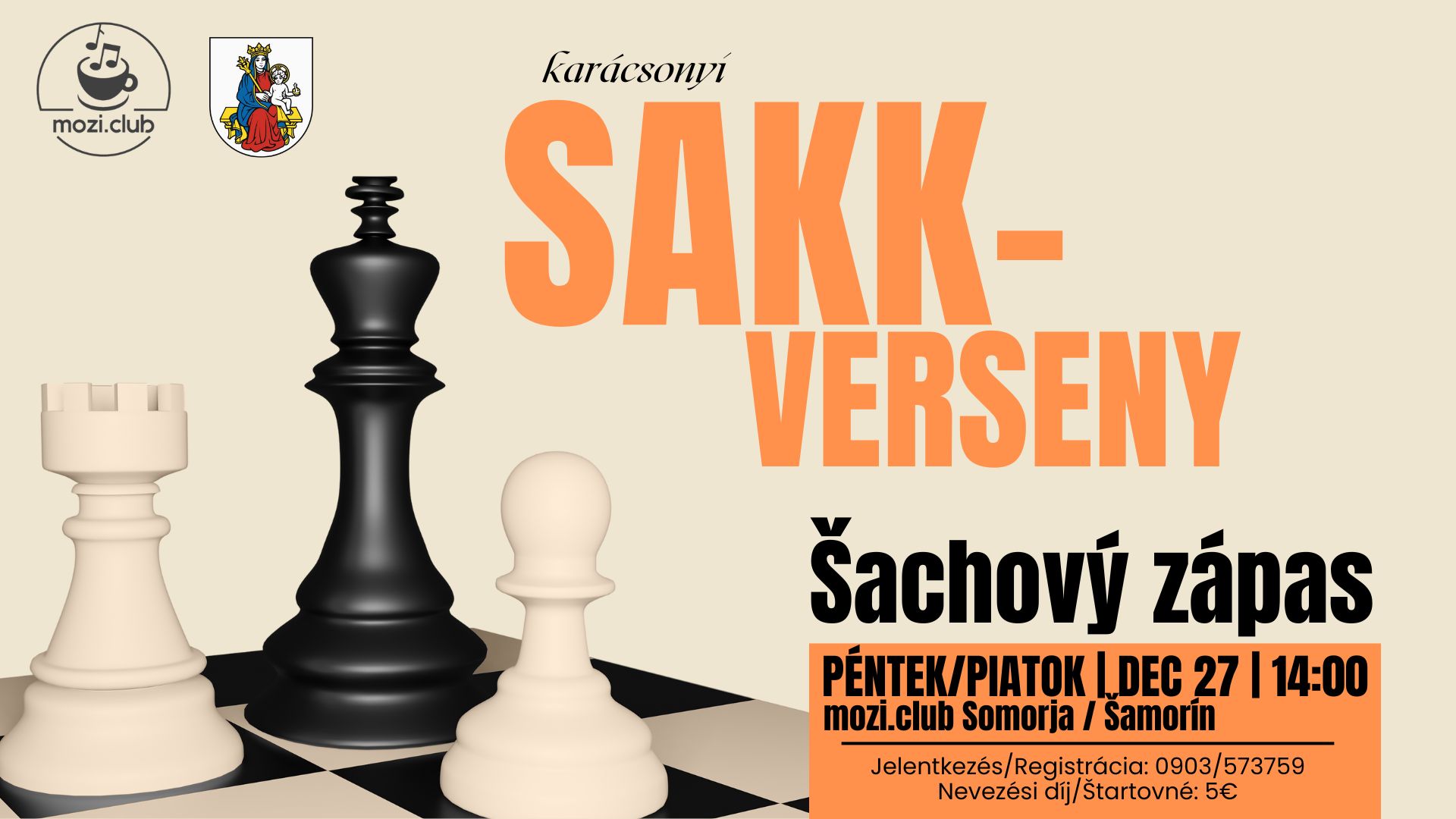 Sakkverseny a Moziban