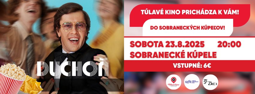 Túlavé kino prichádza do Sobraneckých kúpelov! Premietame film Duchoň!