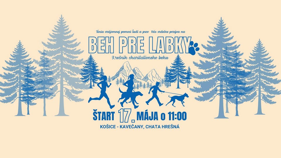 BEH PRE LABKY IX. ročník charitatívneho behu