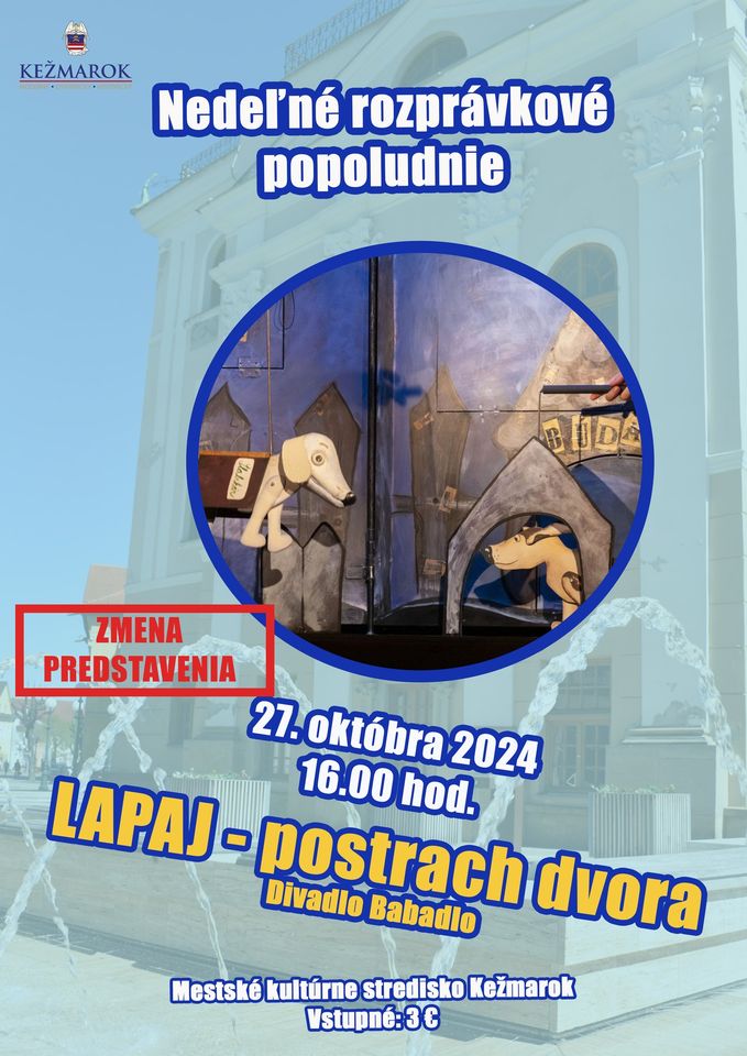 Divadlo Babadlo: LAPAJ - postrach dvora