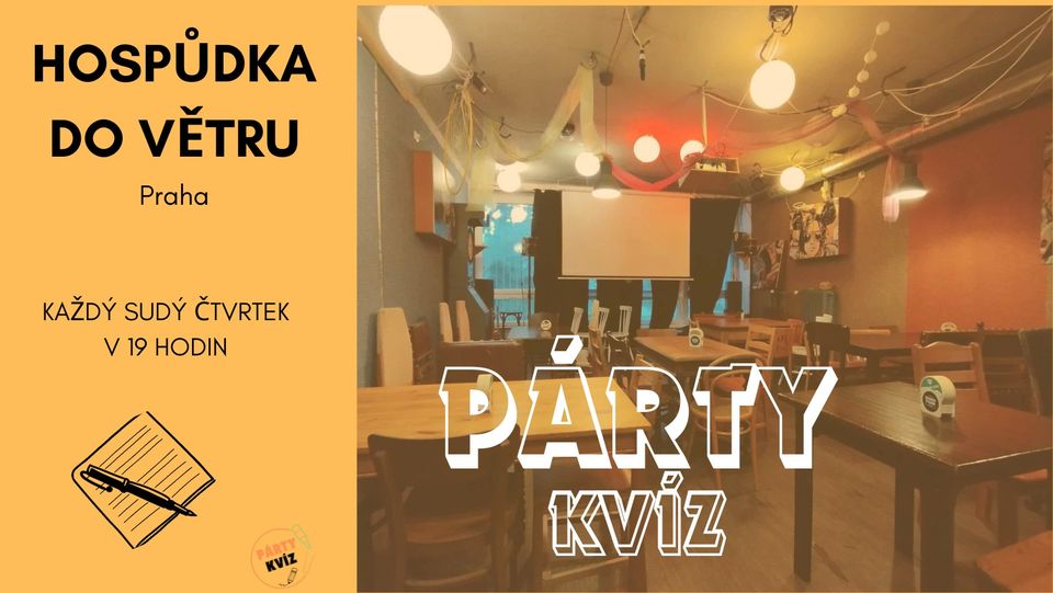 Párty Kvíz na Větrníku - Praha
