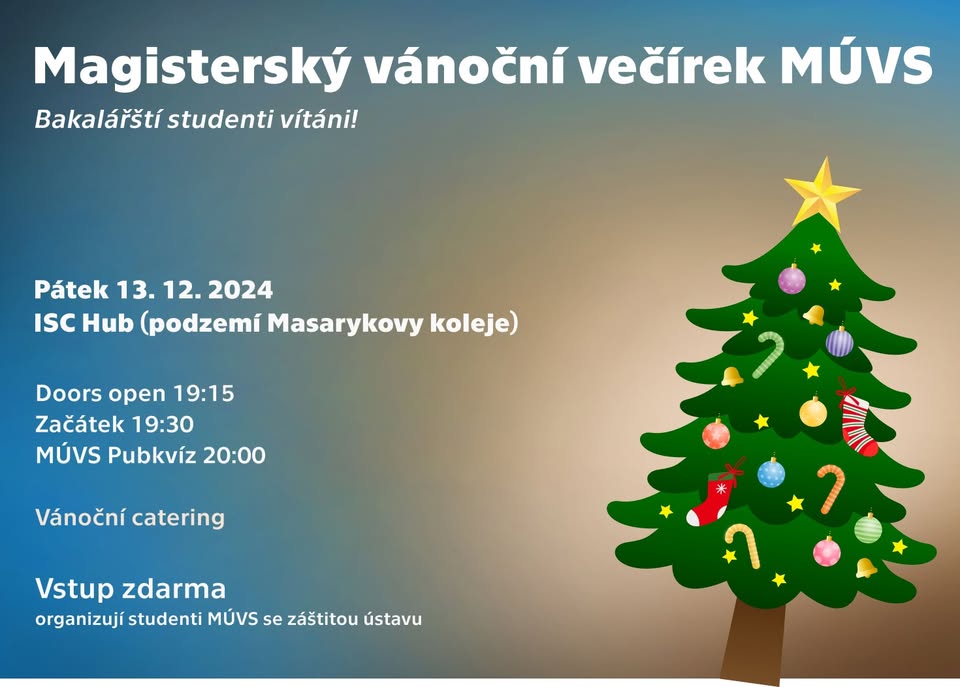 (Před) Vánoční večírek MÚVS