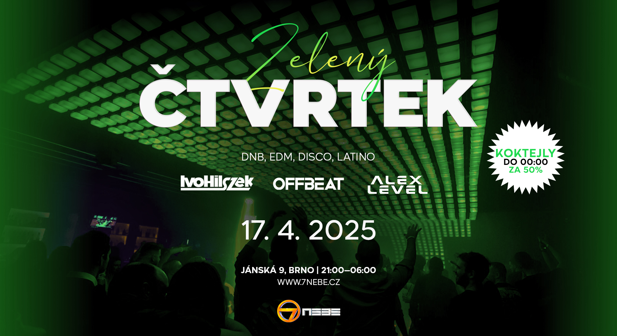Zelený Čtvrtek v 7.nebi