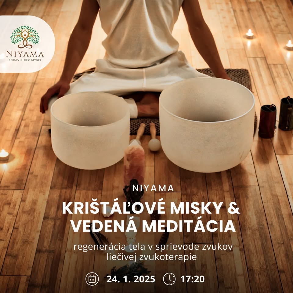 Krištálové misky & Vedená meditácia