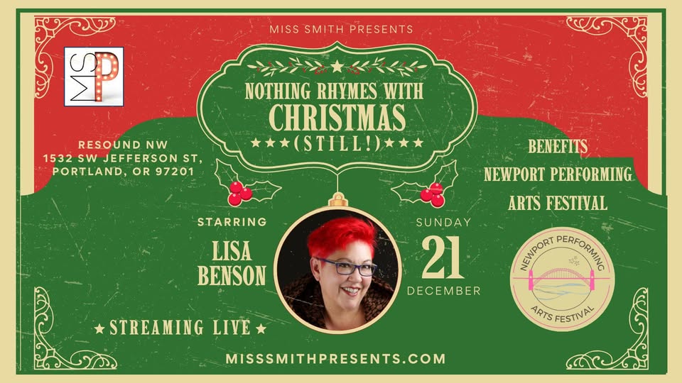 Miss Smith Presents Lisa Benson in Nothing Rhymes with Christmas (Still!)