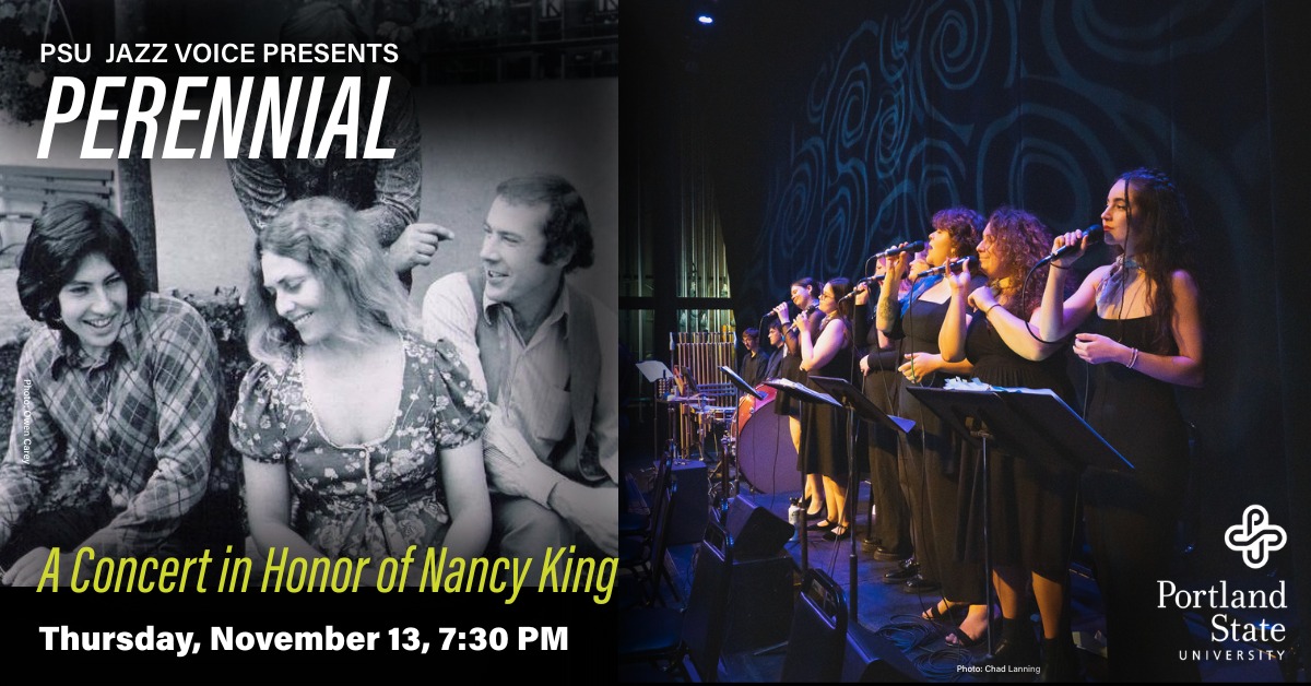 PSU Jazz Voice presents Perennial: A Concert in Honor of Nancy King