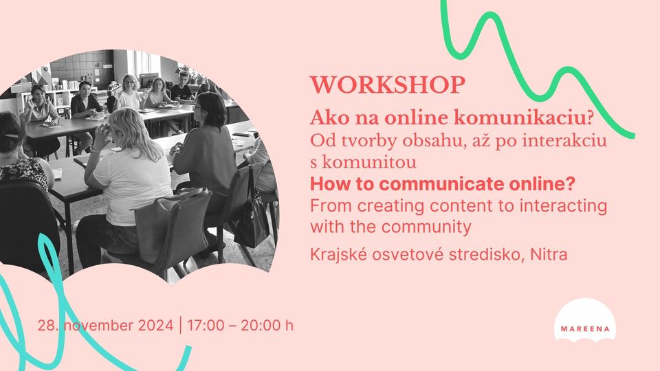 NITRA: Workshop: Ako na online komunikaciu? / How to communicate online?