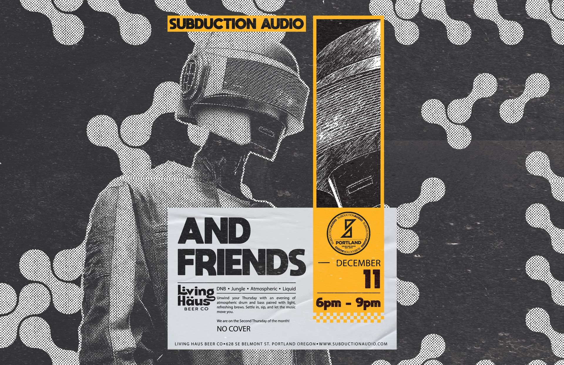 Subduction Audio and Friends at Living Haus Beer Co