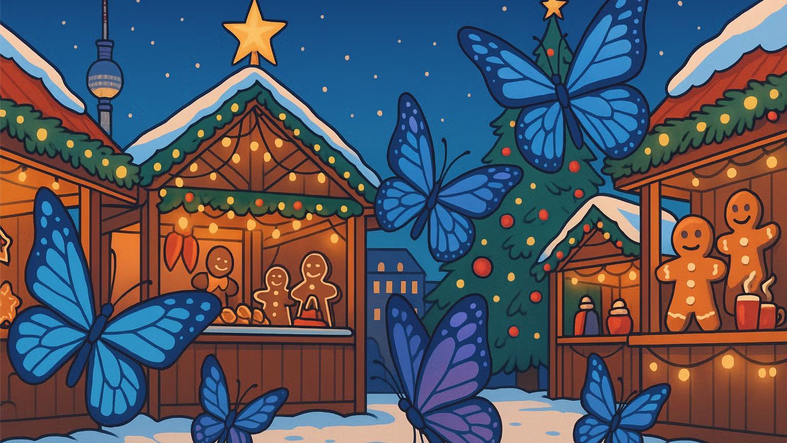 Lucia Christmas Market Kulturbrauerei - Social Butterfly Club 🦋