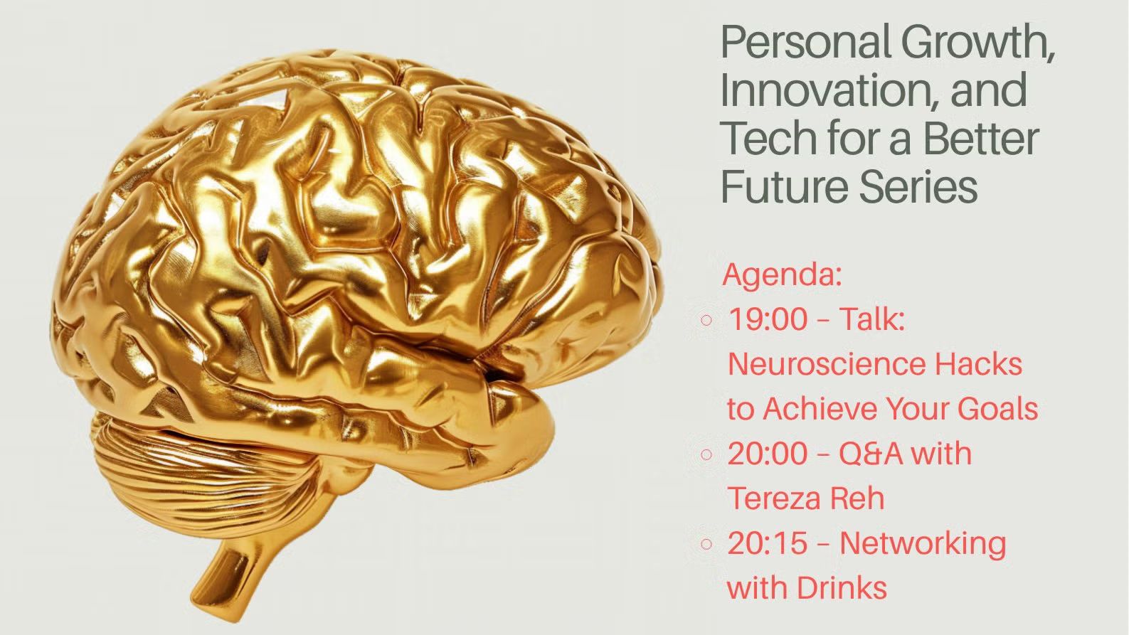 Discover Neuroscience Hacks to Achieve Your Goals  A Talk with Tereza Reh