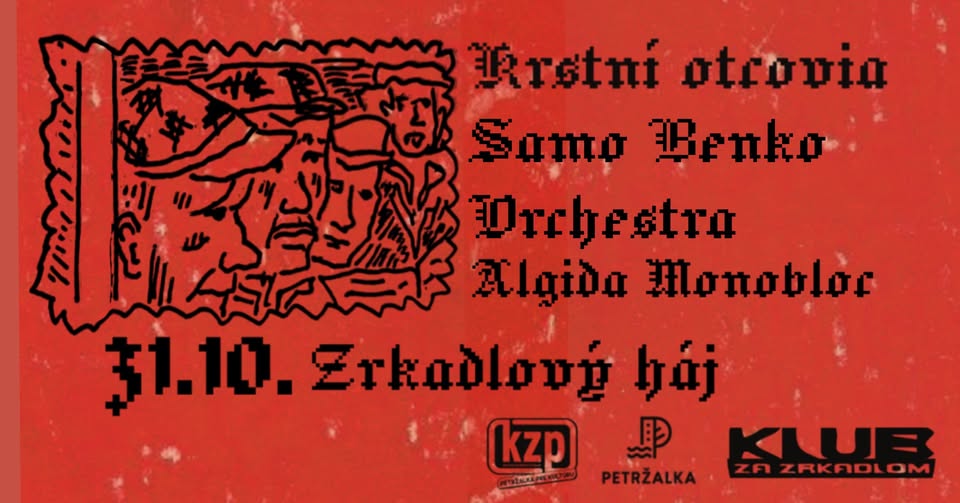360° Halloween koncert Krstní Otcovia x Samo Benko Orchestra x Algida Monobloc