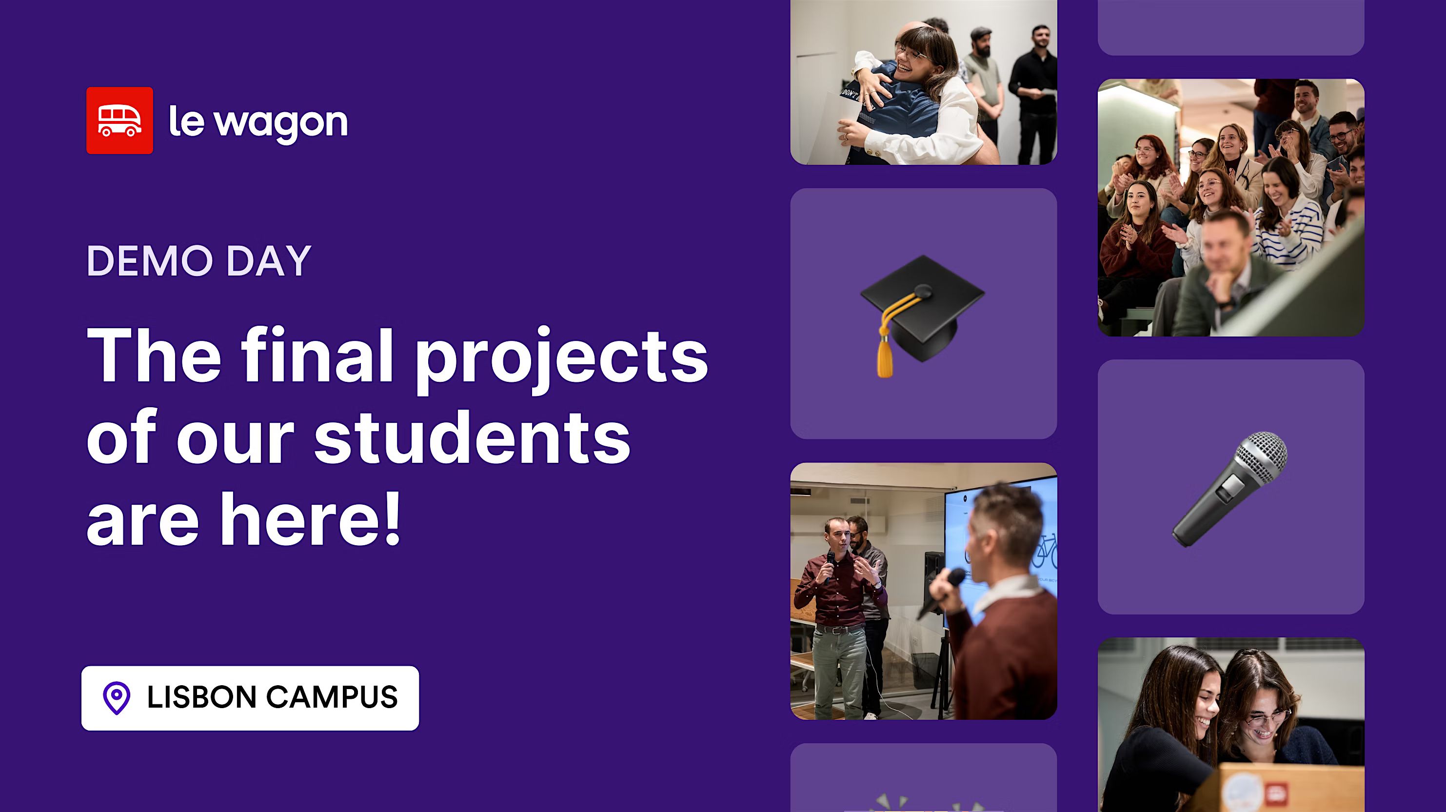 Lisbon Demo Day | Discover the final projects of our students!