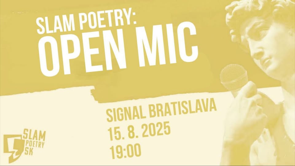 SLAM POETRY: OPEN MIC Bratislava