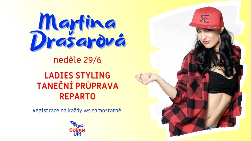 Taneční workshopy s Martinou Darašarovou