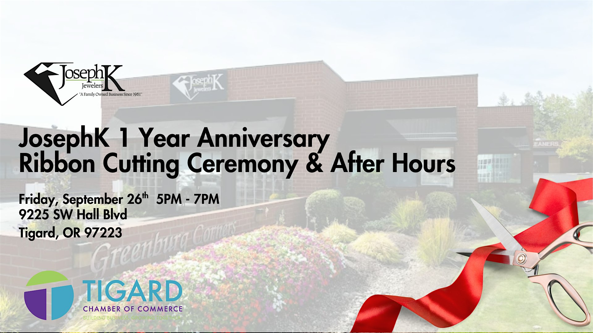 After Hours with JosephK Jewelers 1 Year Anniversary