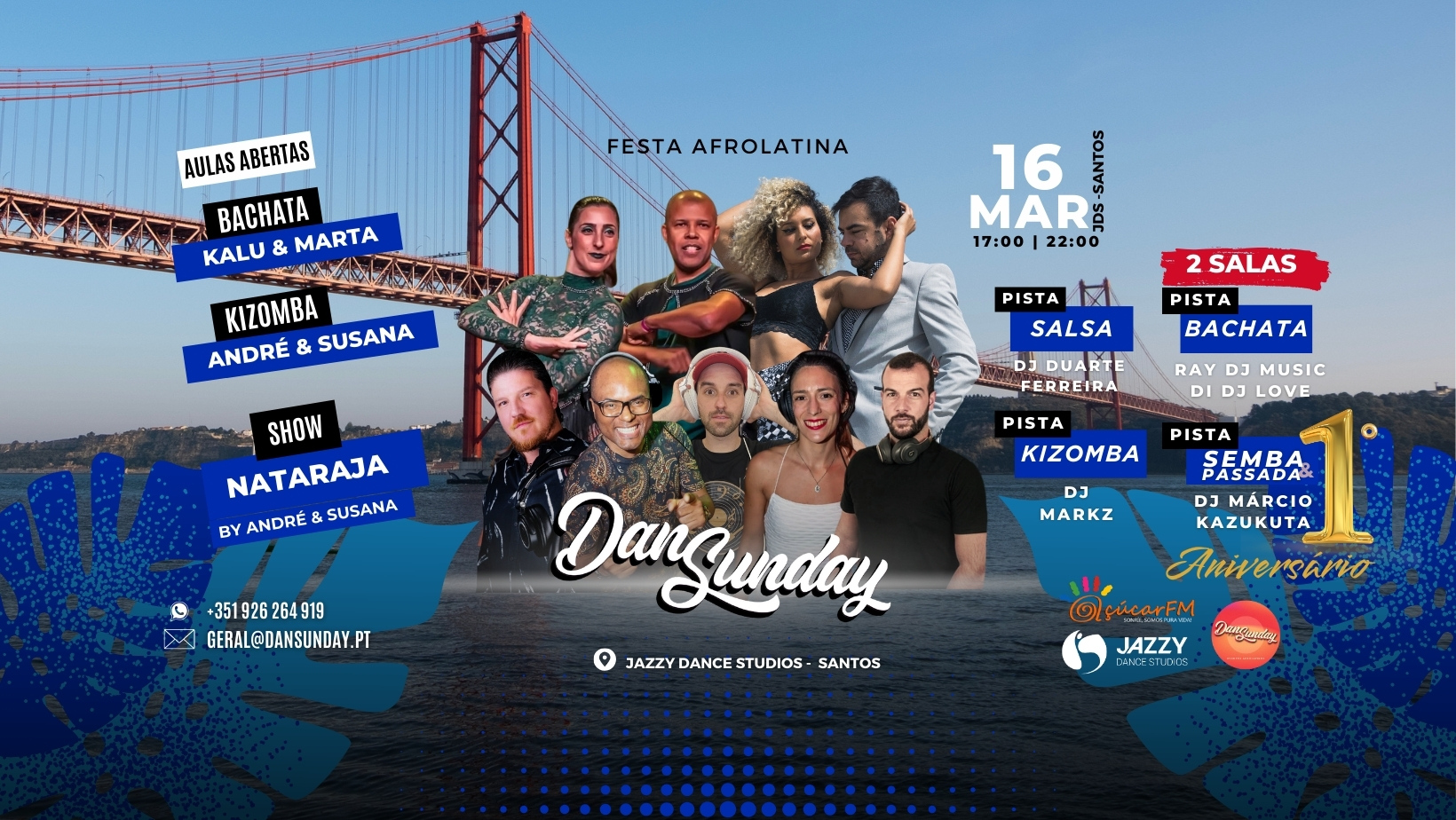 DanSunday | Festa Afrolatina | 16 MAR