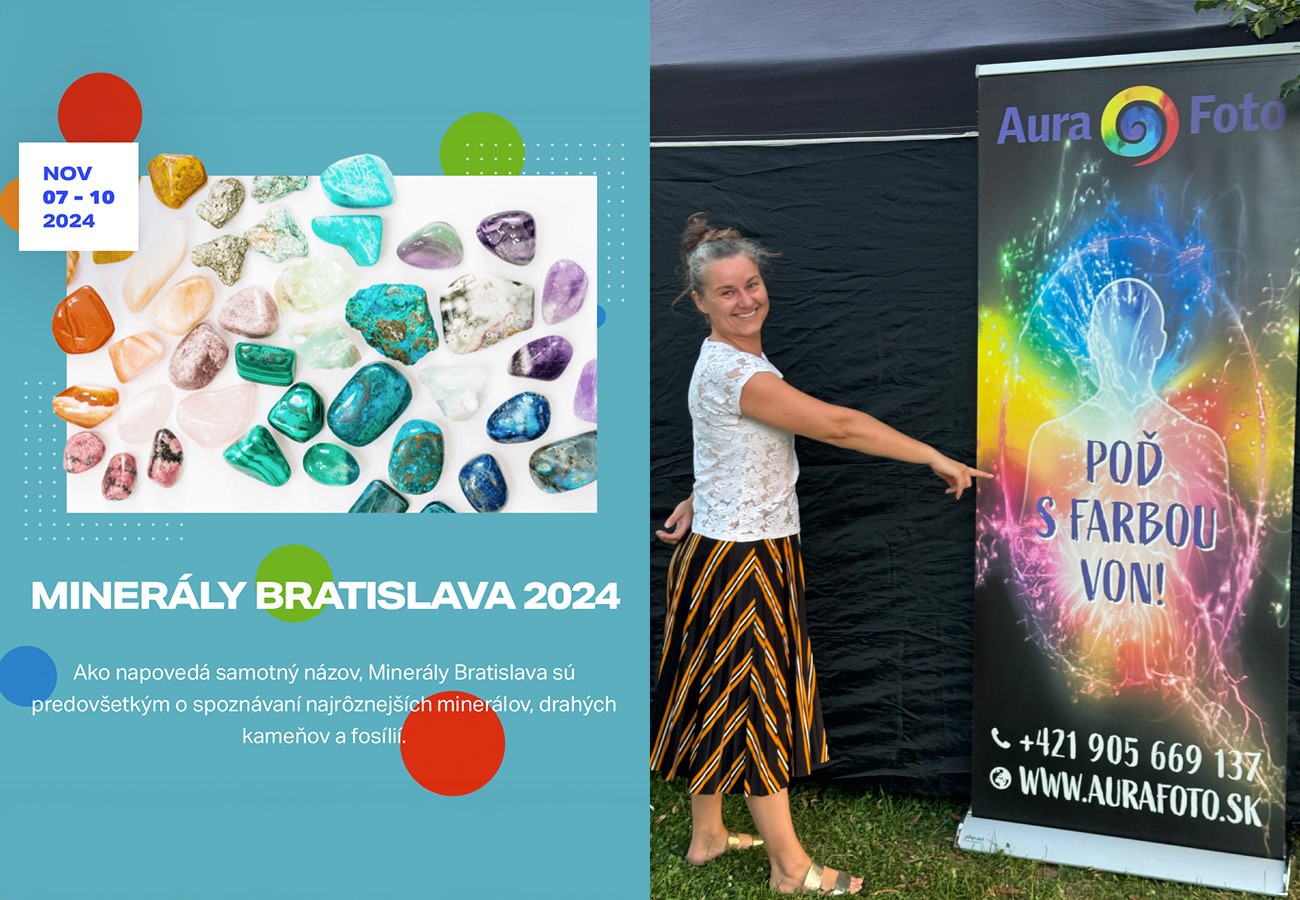 AuraFoto v rámci veľtrhu Minerály Bratislava 2024