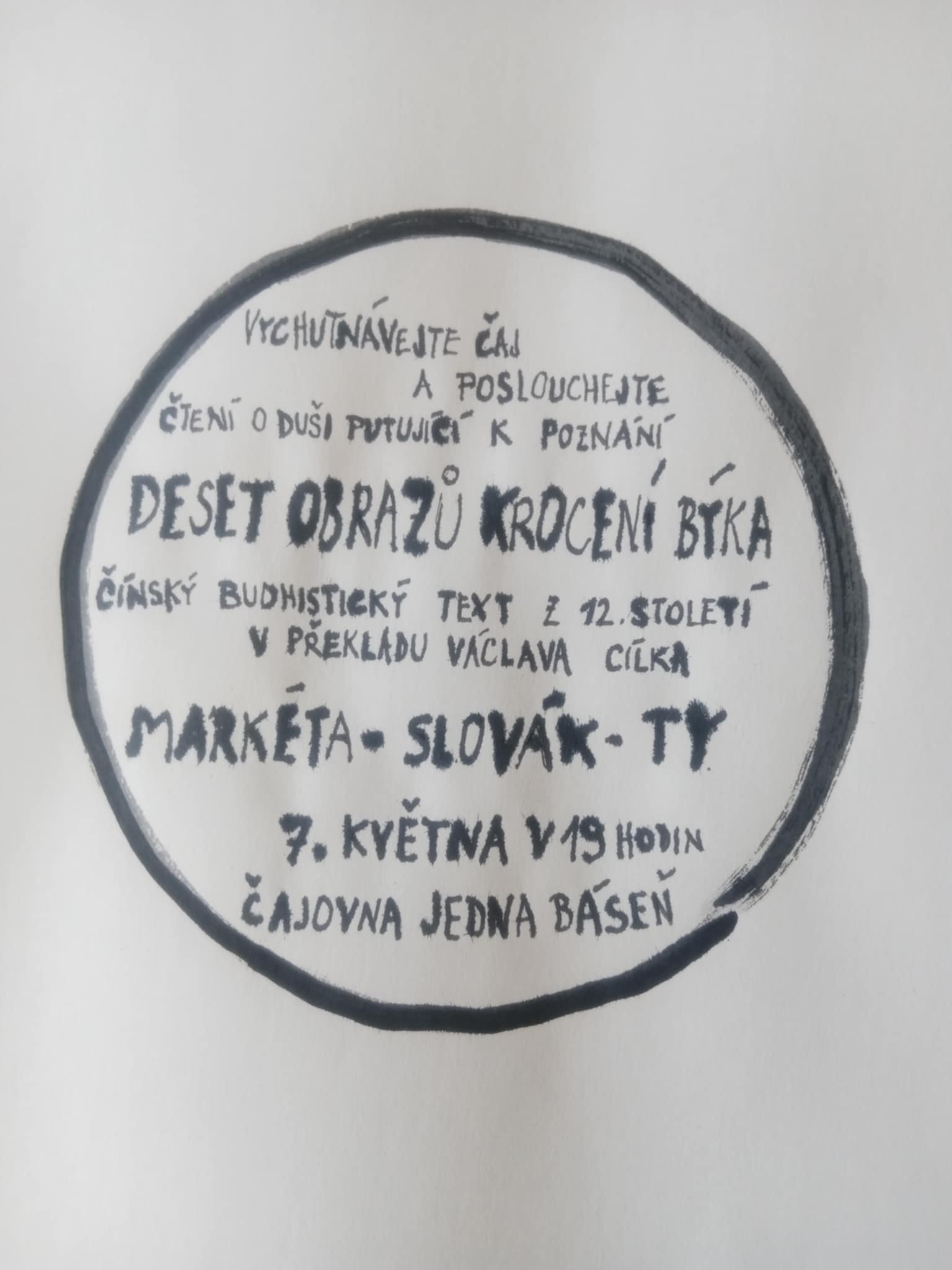 Deset obrazů krocení býka v Jedné básni