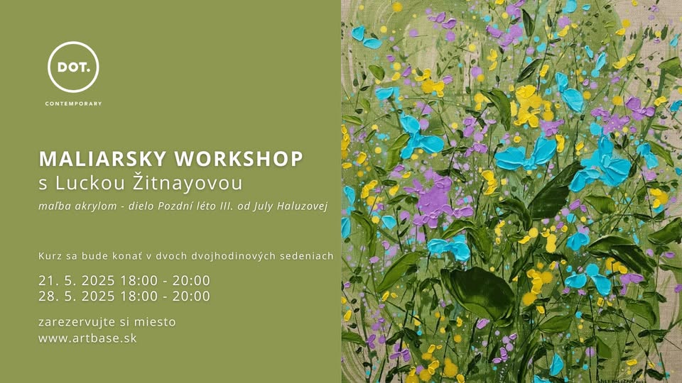 Maliarsky workshop s Luciou Žitnayovou / maľba akrylom