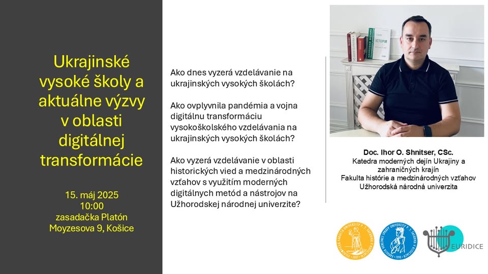 Ukrajinské vysoké školy a aktuálne výzvy v oblasti digitálnej transformácie