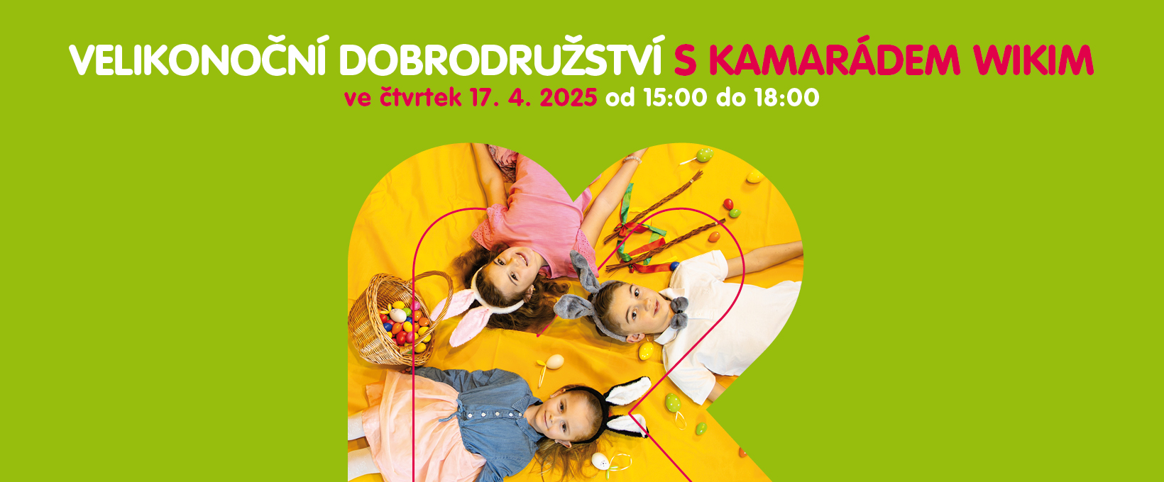 Velikonoční dobrodružství s kamarádem Wikim