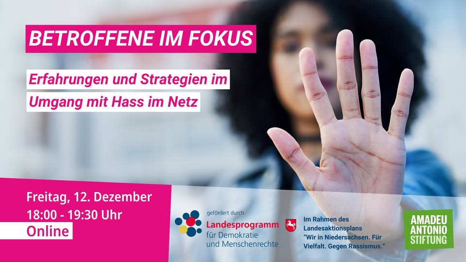 Betroffene im Fokus - Erfahrungen und Strategien im Umgang mit Hass im Netz