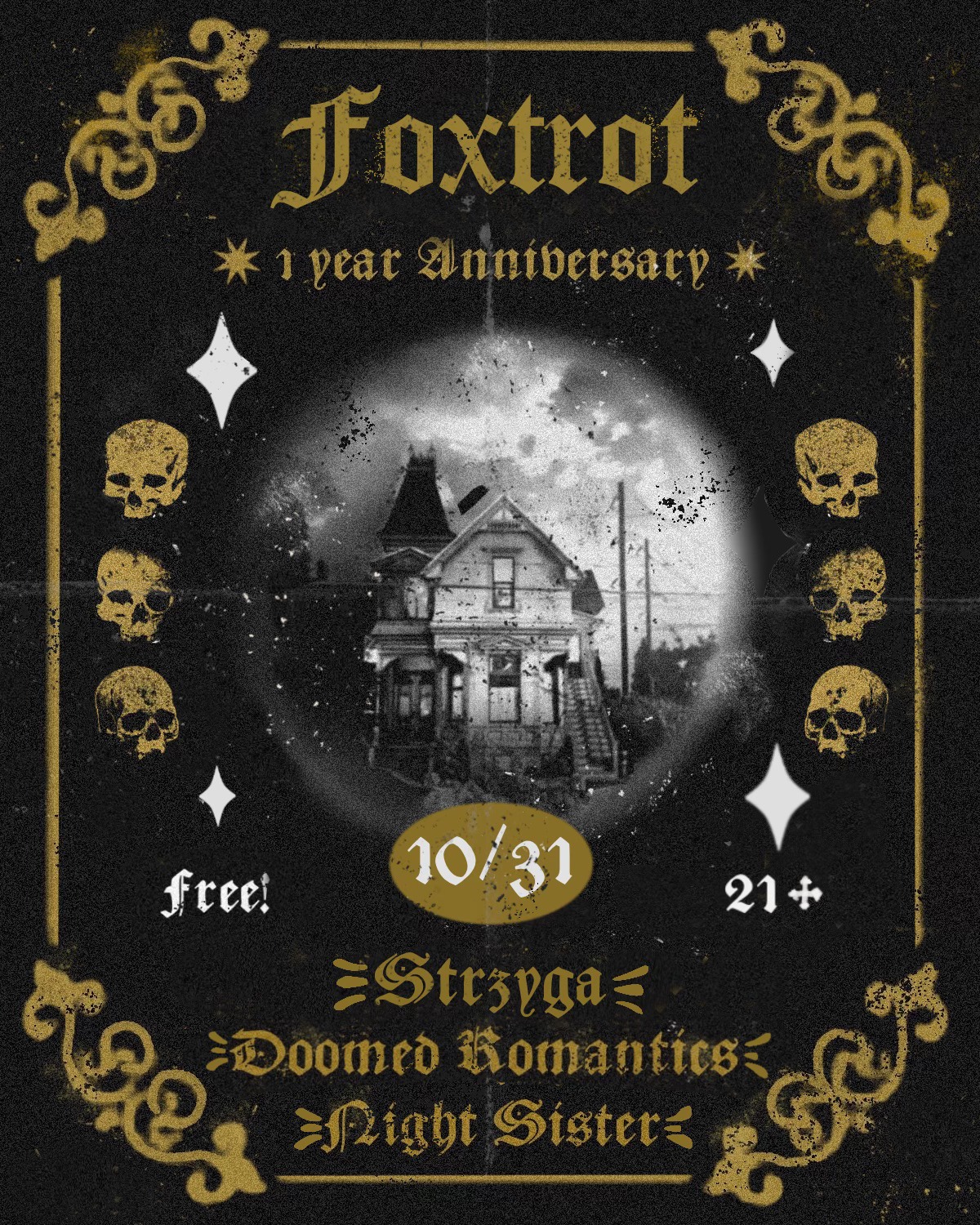 Foxtrot One Year Anniversary