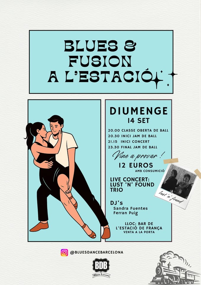 ✨🎶 BLUES & FUSION A L’ESTACIÓ 🎶✨